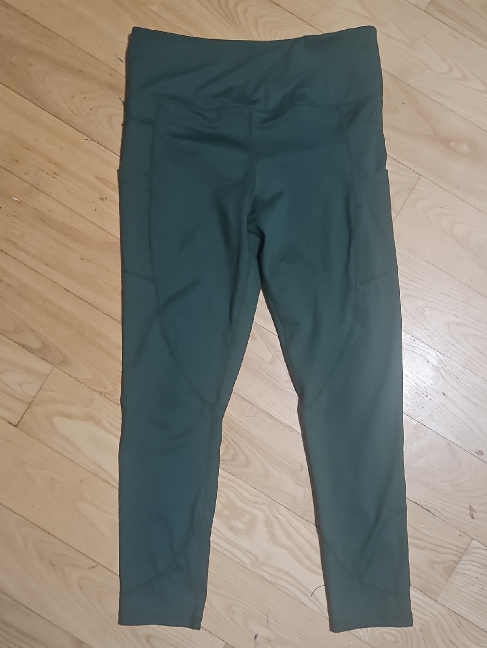 ZYIA Active Deep Green High-Rise Leggings